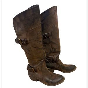 Womens Brown Knee high boots